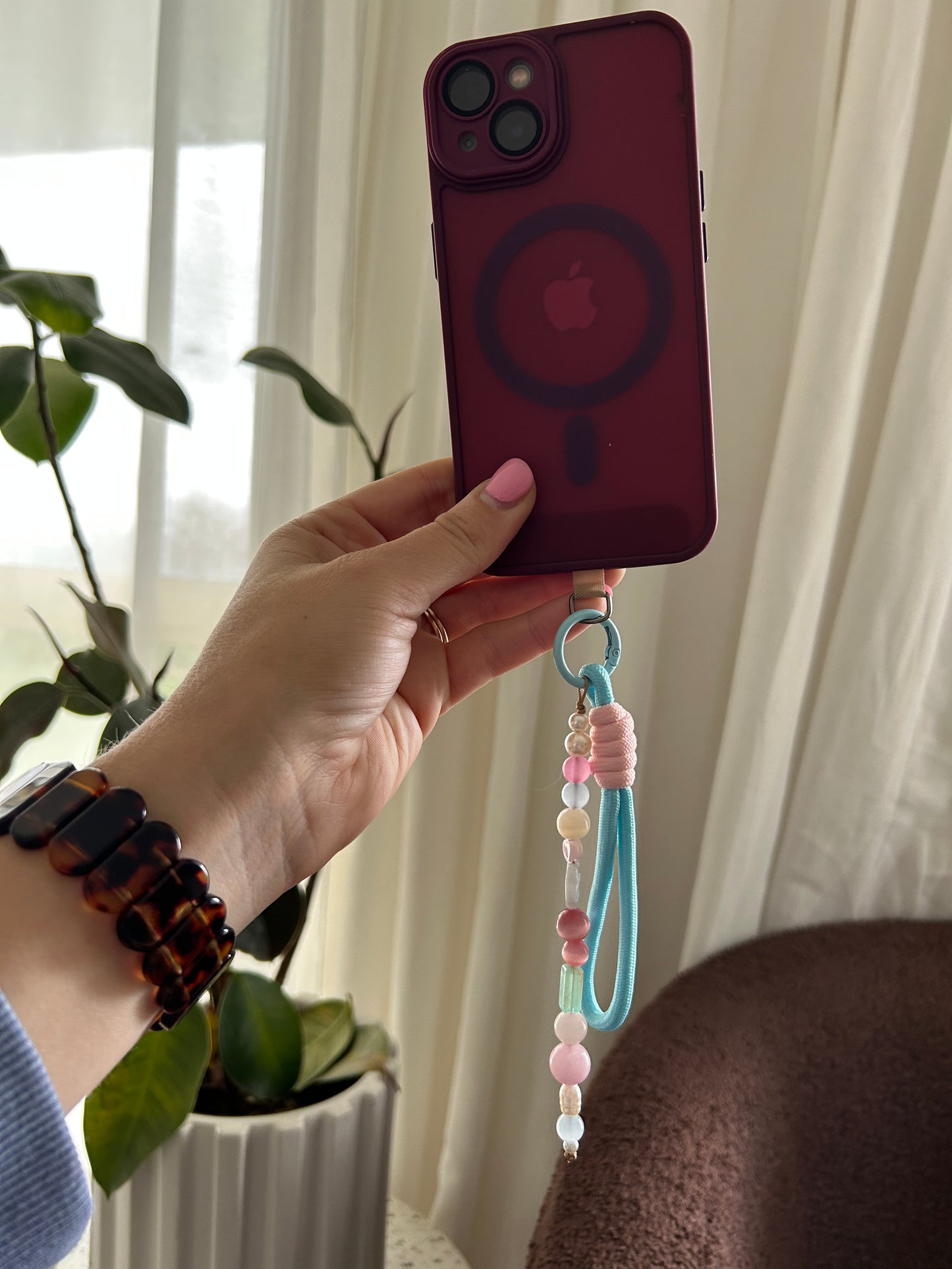 Charm || Blue and Pink