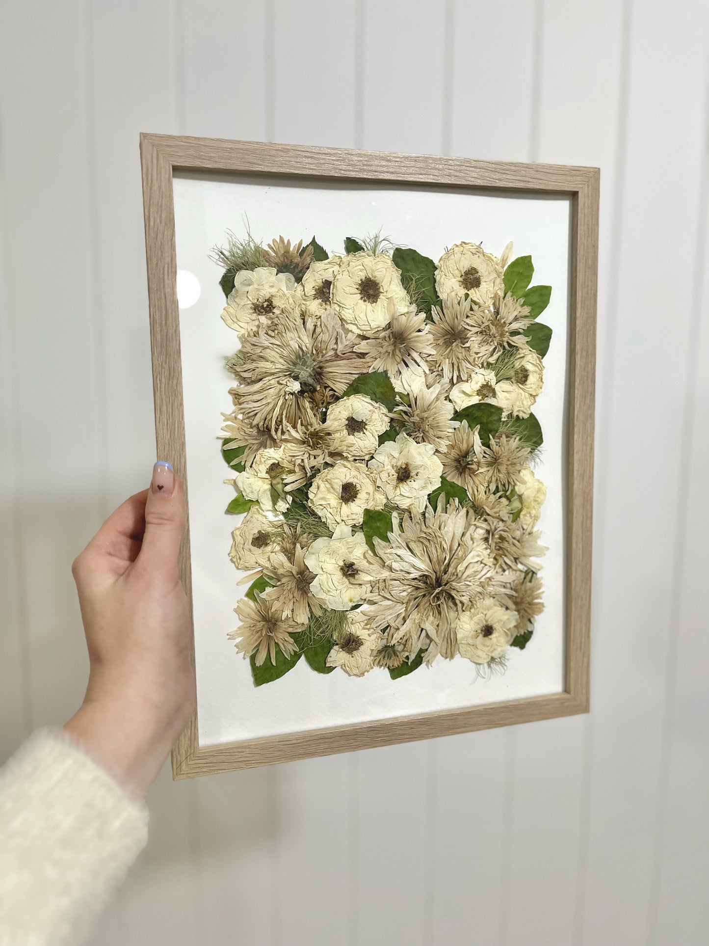 Traditional Pressed Flower Frame