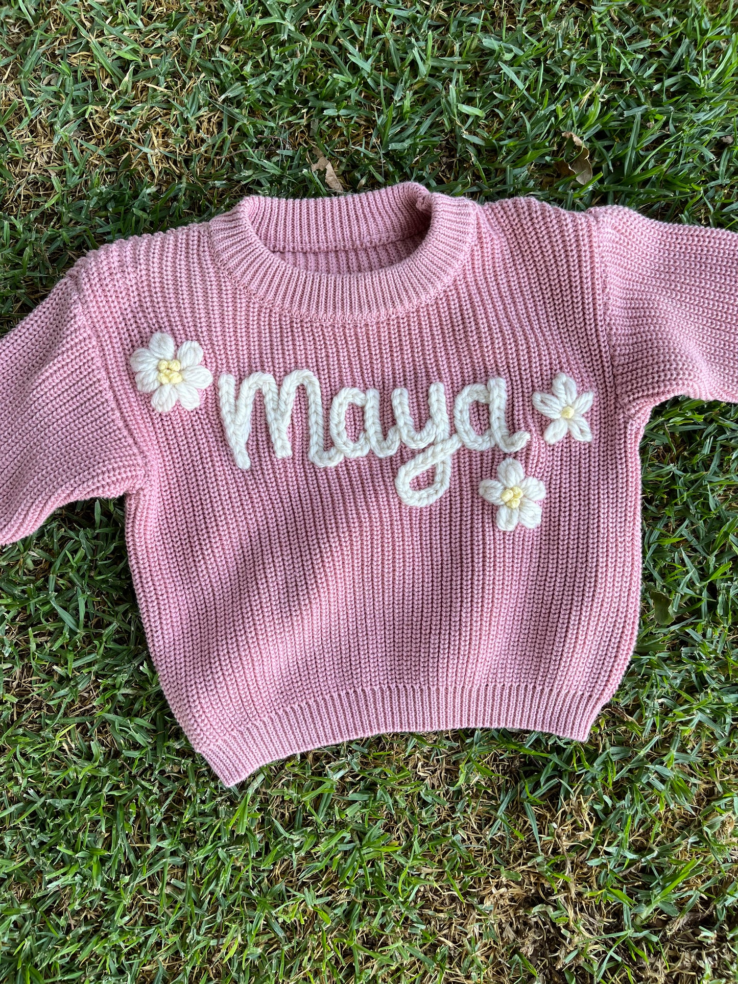 Rose Name Knit || Made to Order || Pre Order