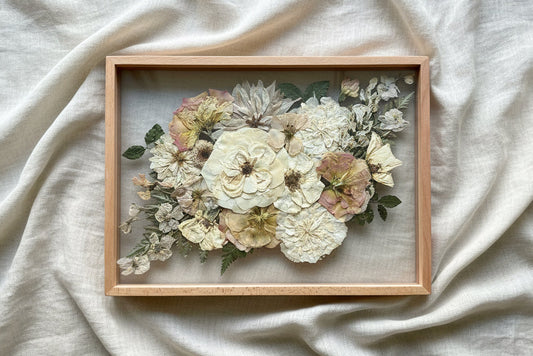 Pressed Flower Frame • Clear Floating
