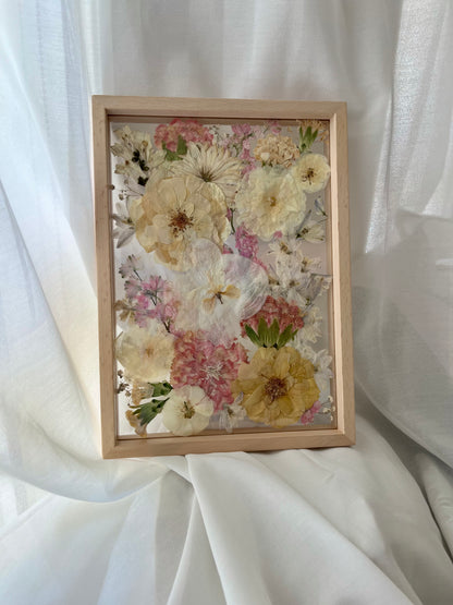 Pressed Flower Frame • Clear Floating