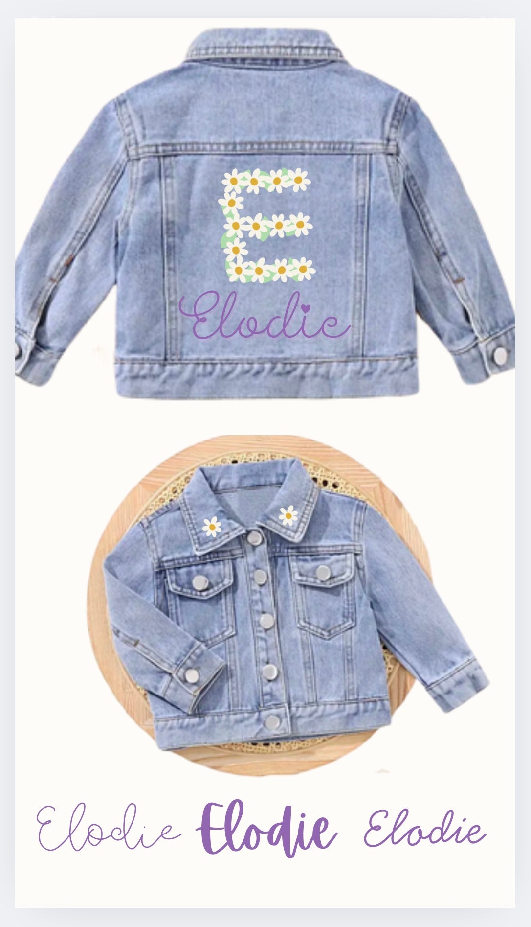 Personalised Denim Jacket