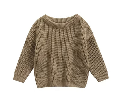 Mocha Name Knit || Made to Order || Pre Order