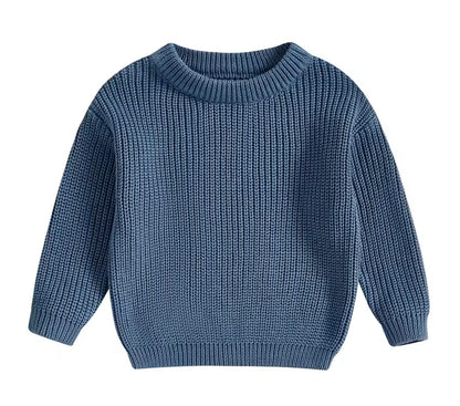Denim Name Knit || Made to Order || Pre Order