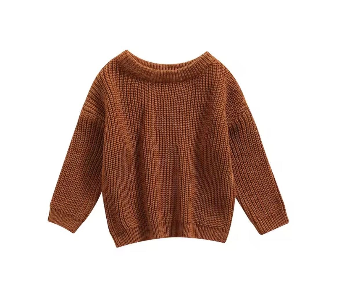 Rust Name Knit || Made to Order || Pre Order