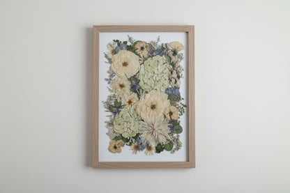 Pressed Flower Frame with Mat Board