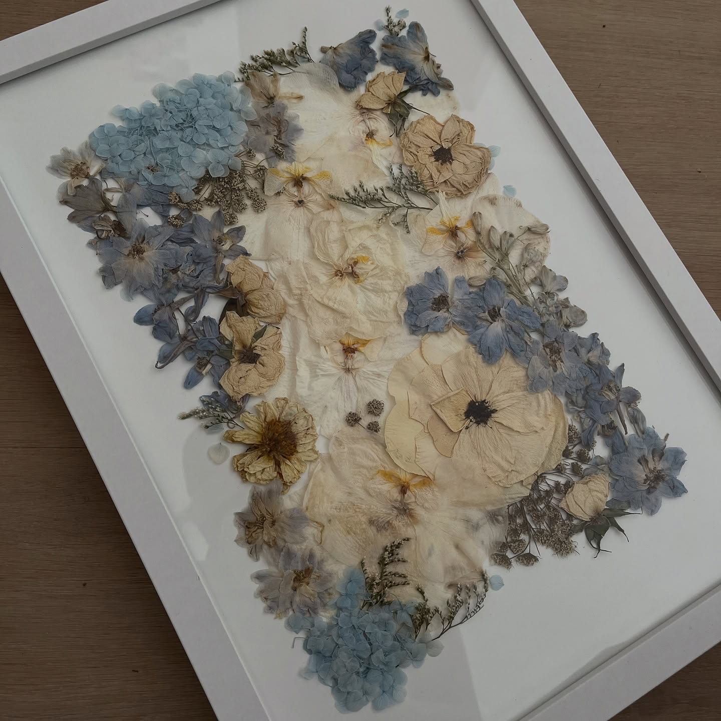 Pressed Flower Frame with Mat Board