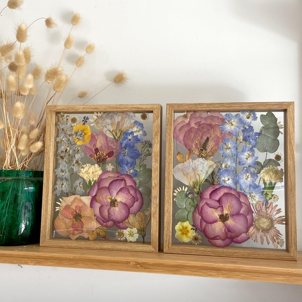 Pressed Flower Clear Floating Frame