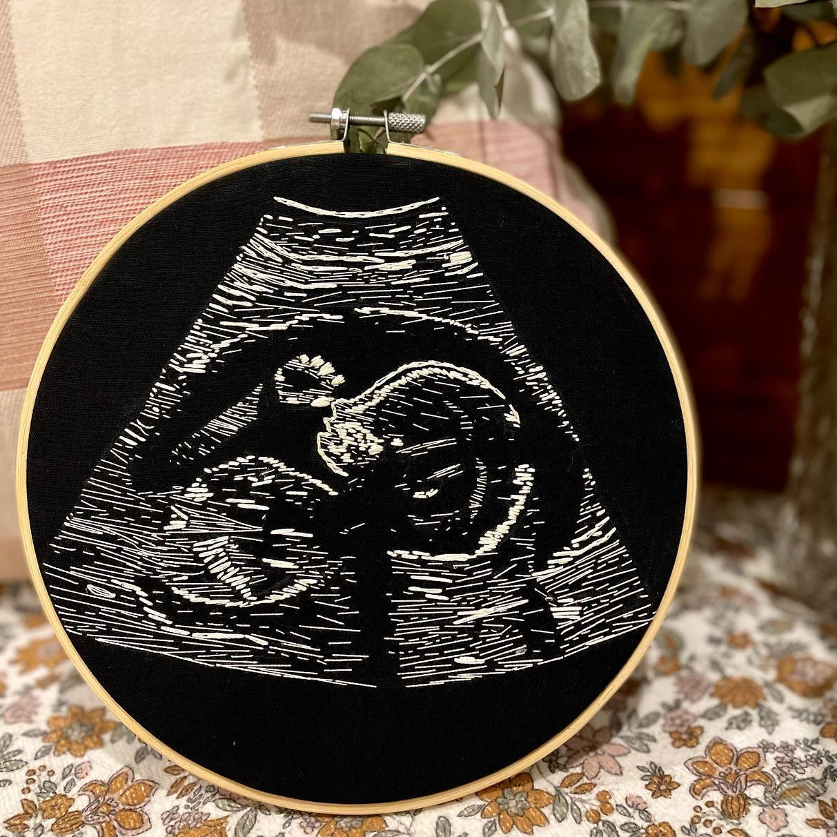 Ultrasound Embroidery Hoop